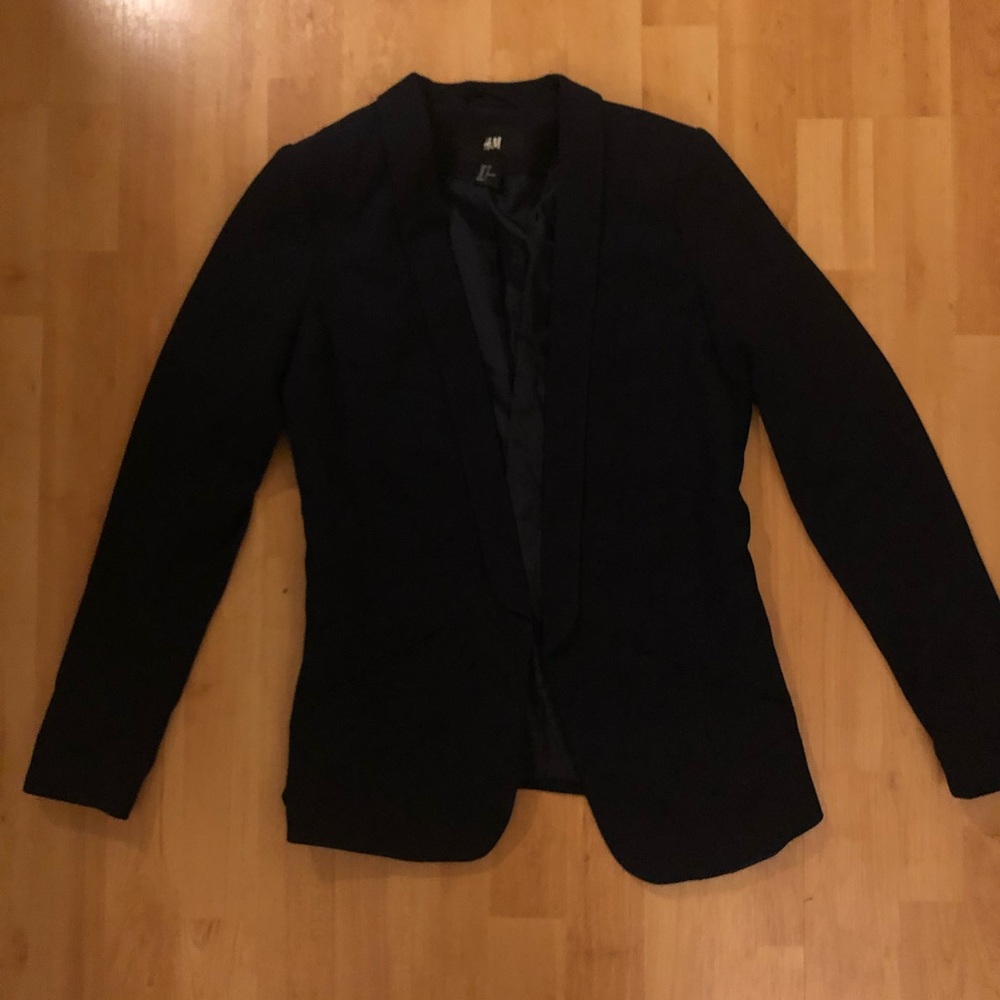 H&M Navy blazer size 2